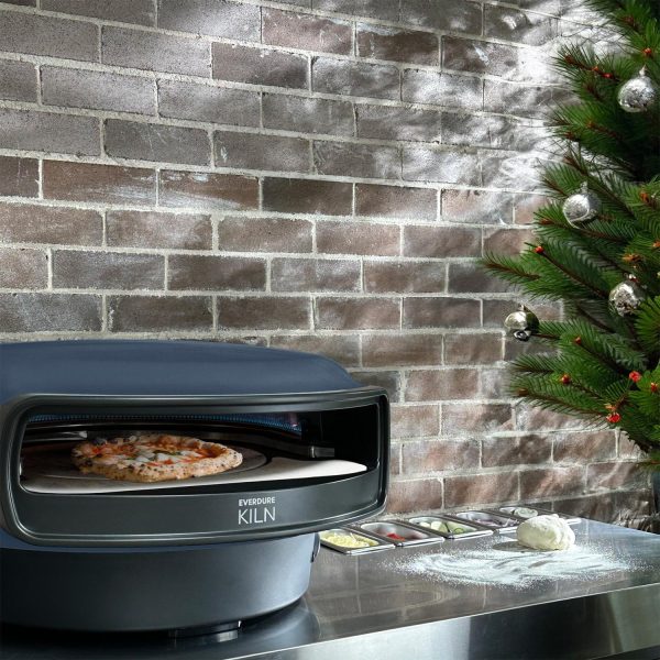 Everdure Kiln 2 Burner Natural Gas Pizza Oven - Graphite - EKILN2GUSNG