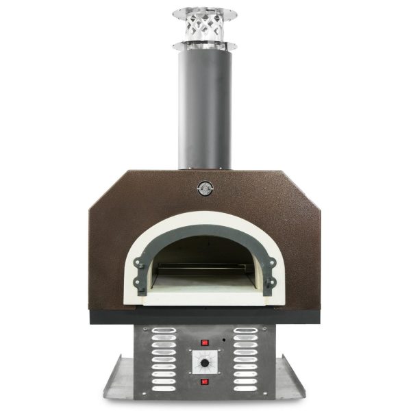 Chicago Brick Oven CBO-750 Built-In Countertop Hybrid Residential Outdoor Pizza Oven - Propane - Copper - CBO-O-CT-750-HYB-LP-CV-R-3K