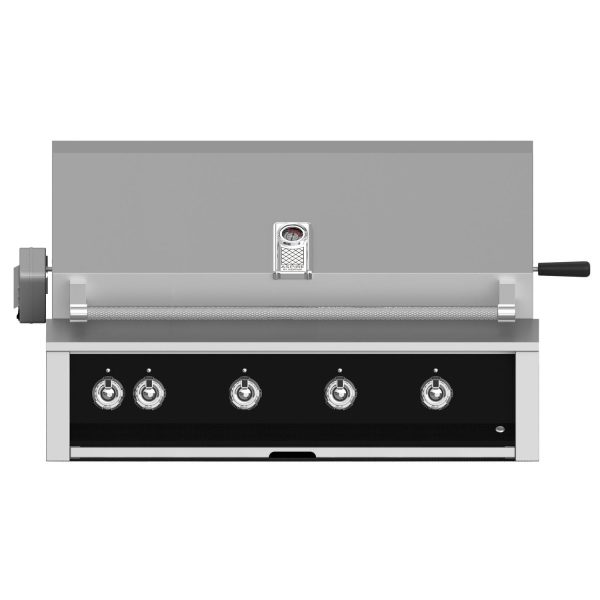 Aspire By Hestan 42-Inch Built-In Natural Gas Grill With Sear Burner & Rotisserie - Stealth - EMBR42-NG-BK