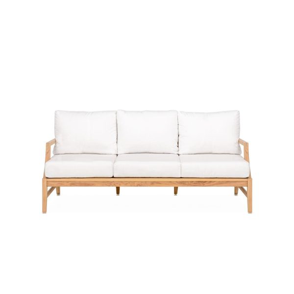 Charleston Sofa in Natural By Teak + Table