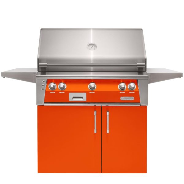 Alfresco ALXE 36-Inch  Propane Grill With Sear Zone And Rotisserie - Luminous Orange - ALXE-36SZC-LP-S2005