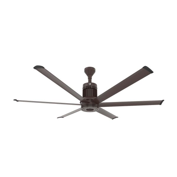 Big Ass Fans 72-Inch i6 Ceiling Fan Universal Mount W/6-Inch Ext Tube in Oil Rubbed Bronze - MK-I61-061906A730I06