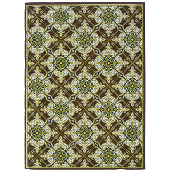 Oriental Weavers Caspian 3.58 X 5.5 Indoor/Outdoor Rug - 1005D