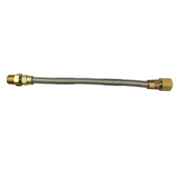 The Outdoor Plus 1/2-Inch Male/Female Whistle Free Hose 18-Inch - Flexline