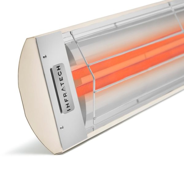 Infratech CD-Series 33-Inch 3000W Dual Element Electric Infrared Patio Heater - 240V - Almond - CD3024AL