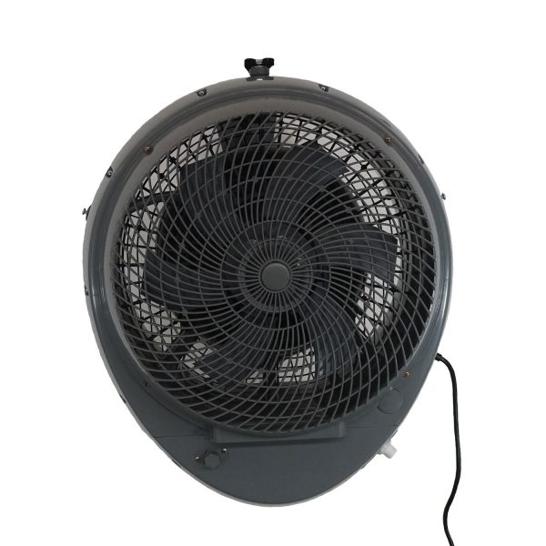 Ecojet by Joape Cyclone 737 Wall Mount Outdoor Misting Fan - Gray