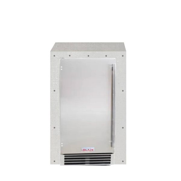 BBQGuys Signature 24-Inch Ready for Finish Outdoor Kitchen Module w/ Blaze Premium 15-Inch Outdoor Rated Ice Maker