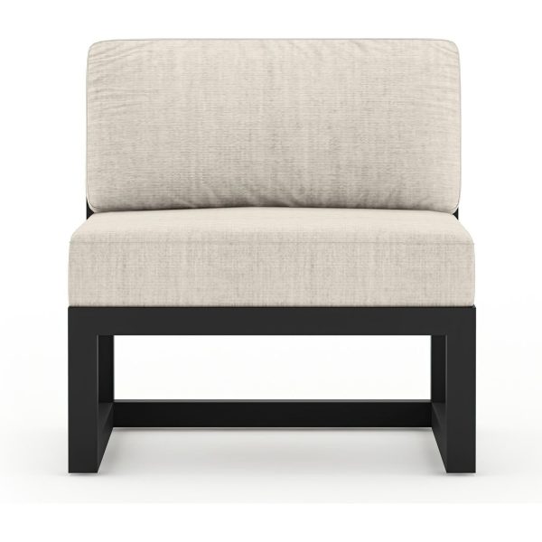 Misty Cove Aluminum Middle Section in Black/Cast Silver by Lakeview Outdoor Designs