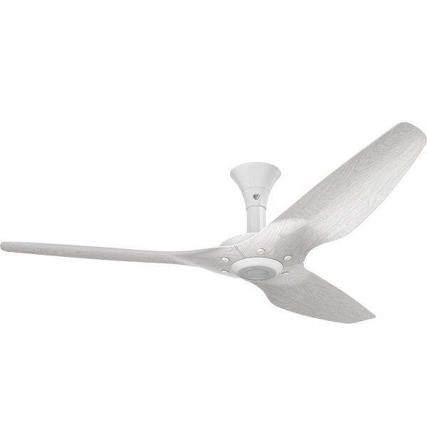 Big Ass Fans 60-Inch Haiku Ceiling Fan Low Profile Mount in White/Driftwood - MK-HK4-052500A259F772G10