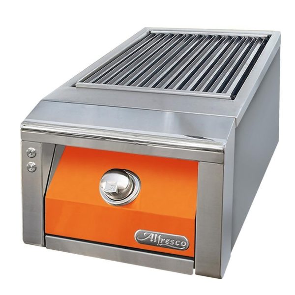 Alfresco Built-In Propane Sear Zone Side Burner in Luminous Orange - AXESZ-LP-S2005