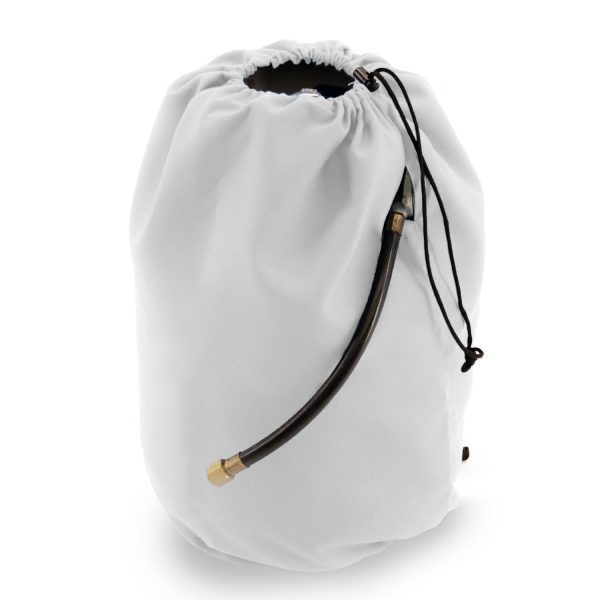 Sunbrella 20 Pound Propane Tank Cover in Canvas Natural by BBQGuys Signature - AMSUN-PTC105