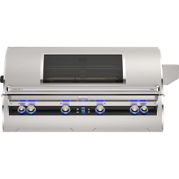 Fire Magic Echelon Diamond E1060i 48-Inch Built-In Propane Grill w/ Rotisserie, Magic Window & Digital Thermometer - E1060I-9E1P-W