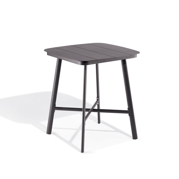 Eiland 36 Inch Carbon Aluminum Bar Table By Oxford Garden