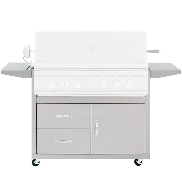 Summerset 38-Inch Deluxe Gas Grill Cart For TRL Gas Grills - CART-TRL38-DC