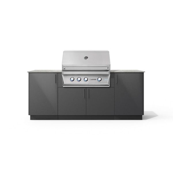 Urban Bonfire Sierra 36 Outdoor Kitchen w/ Twin Eagles Propane Grill, Keon Dekton Countertop & Anthracite Finish - B-Sierra-36-TwinEagles-Keon-Anthracite