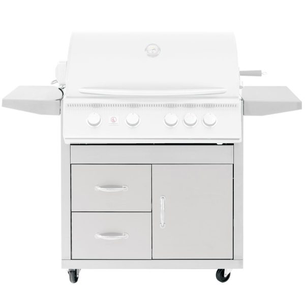 Summerset 32-Inch Gas Grill Cart For Sizzler Pro Gas Grills - CART-SIZ32-DC