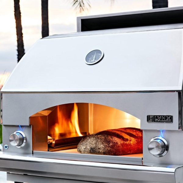 Lynx Professional Napoli 30-Inch Built-In / Counter Top Natural Gas Outdoor Pizza Oven - LPZA-NG