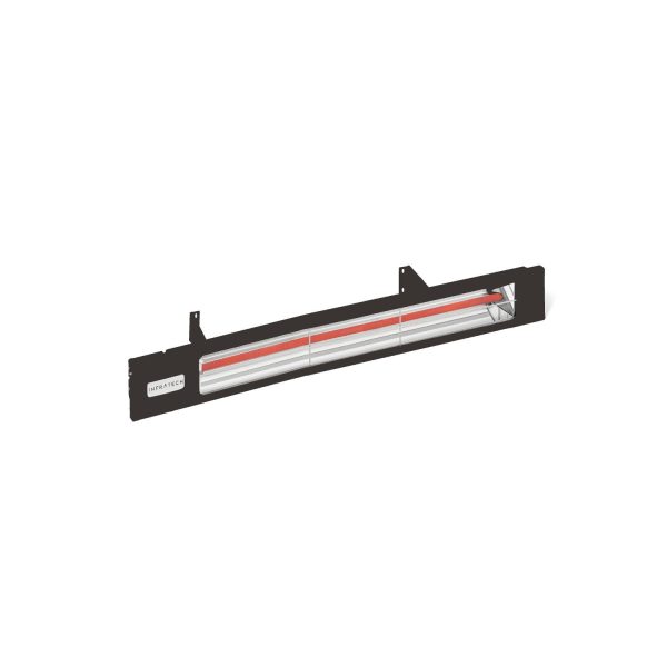 Infratech Slimline Series 29 1/2-Inch 1600W Single Element Electric Infrared Patio Heater - 208V - Matte Black - SL1628BL