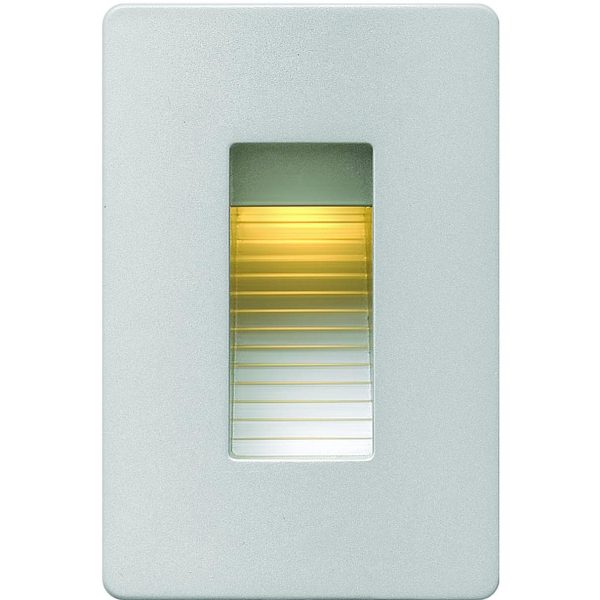 Hinkley Lighting Luna One Light 5-Inch LED Outdoor Deck Light - Titanium - 58504TT