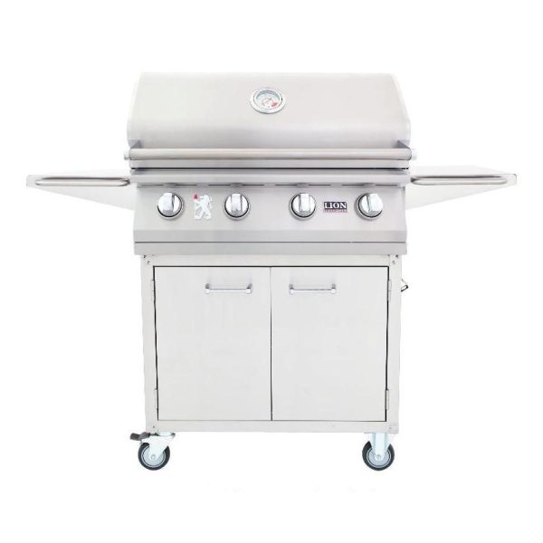 Lion L60000 32-Inch 4-Burner Stainless Steel Propane Gas Grill - 65625