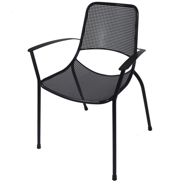Metro 6 Pc Steel Dining Arm Chair Set By KETTLER