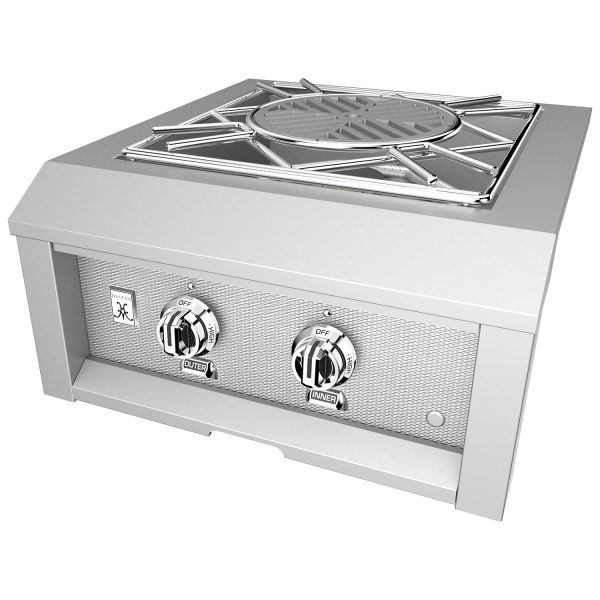 Hestan Built-In Power Burner - Propane - Steeletto - AGPB24-LP-SS