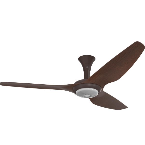 Big Ass Fans 60-Inch Haiku Ceiling Fan Low Profile Mount W/Downlight in Oil-Rubbed Bronze/Cocoa - MK-HK4-052500A471F6542G10S2