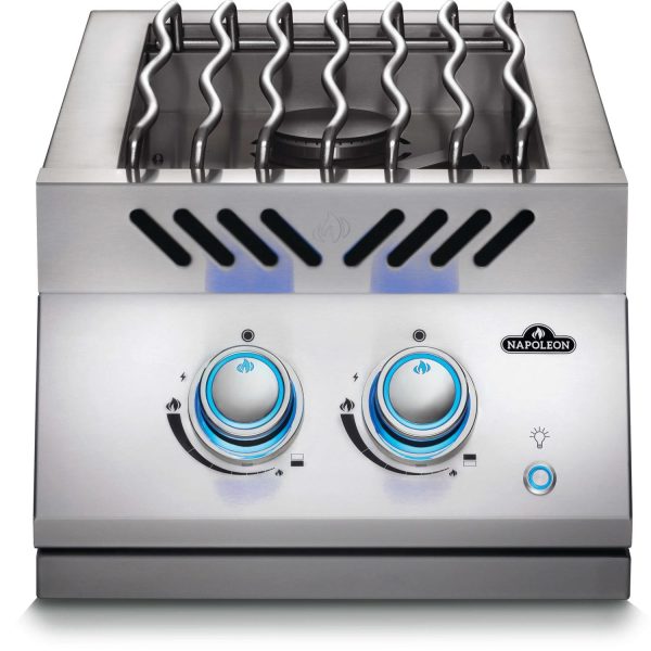 Napoleon Built-In 700 Series Inline Natural Gas Dual Range Top Burner  - BIB12RTNSS