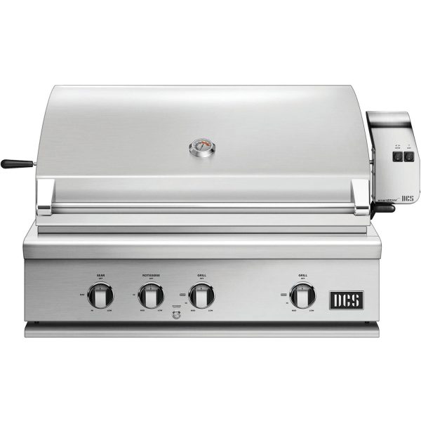 DCS Series 7 36-Inch Built-In Propane Gas Grill With Rotisserie & Infrared Burner - BH1-36RI-L
