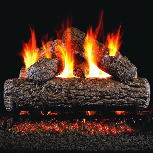 Peterson Real Fyre 18-Inch Golden Oak Gas Logs (Logs Only - Burner Not Included)