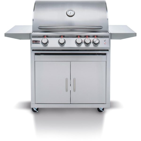 Blaze LTE 32-Inch 4-Burner Propane Gas Grill w/ Ceramic Flame Tamers
