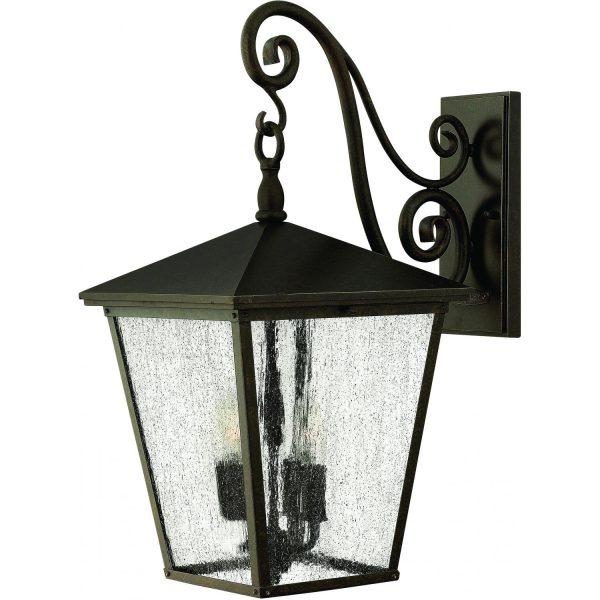 Hinkley Lighting Trellis Four Light 22-Inch Outdoor Wall Light - Regency Bronze - 1435RB