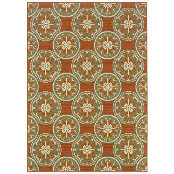 Oriental Weavers Montego 7.8 X 10.8 Indoor/Outdoor Rug - 8323D