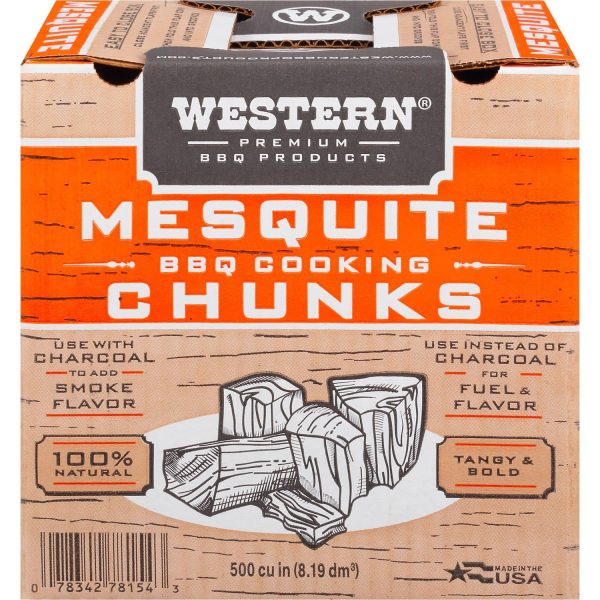 Western 500 Cu In Mesquite Chunks
