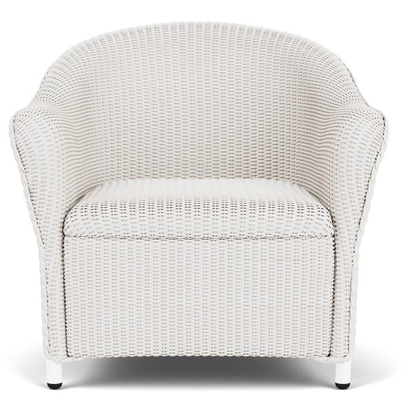 Reflections Lloyd Loom Club Chair in White by Lloyd Flanders