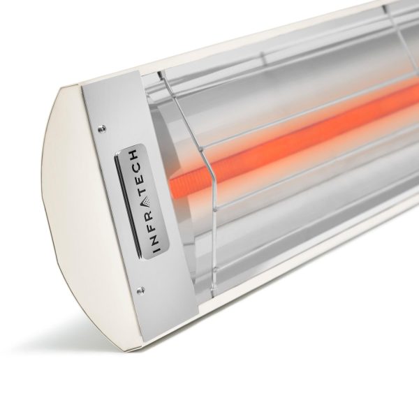 Infratech C-Series 33-Inch 1500W Single Element Electric Infrared Patio Heater - 240V - Biscuit  - C1524BI