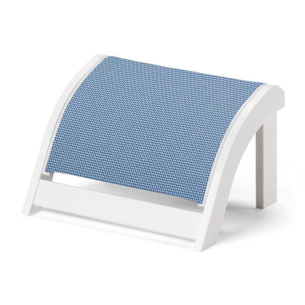 Adirondack MGP Adirondack Ottoman in Textured Snow/Breeze by Telescope Casual