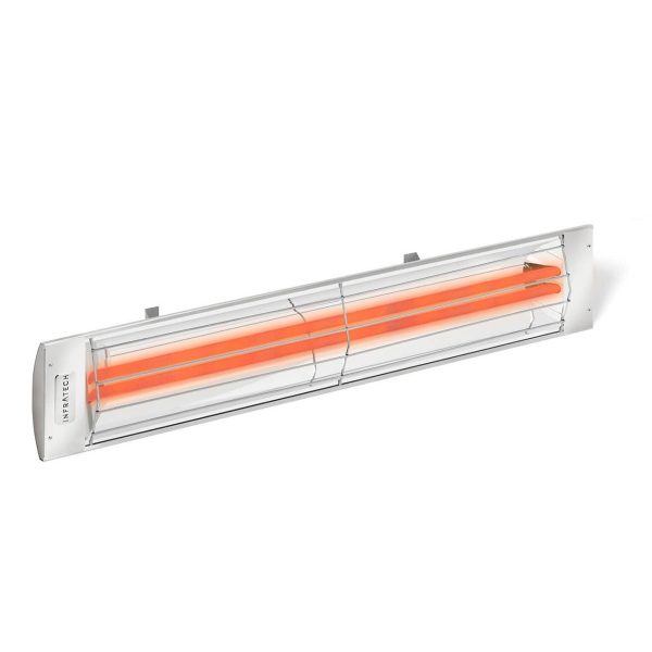 Infratech CD-Series 33-Inch 3000W Dual Element Electric Infrared Patio Heater - 240V - Stainless Steel - CD3024SS