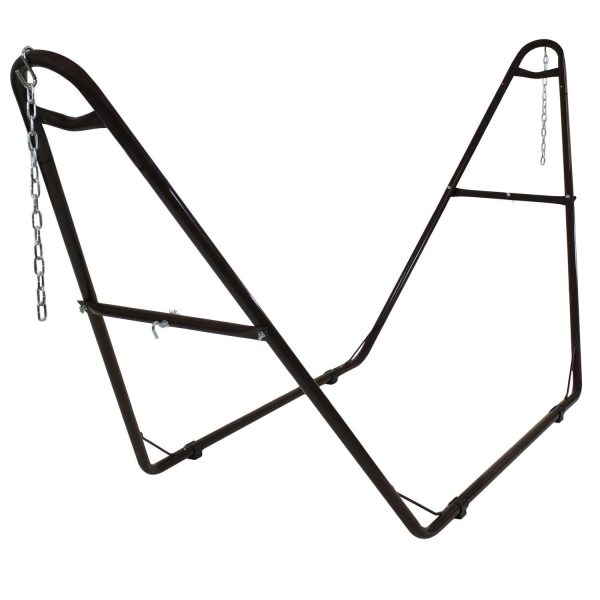 Ultimate Patio Steel Universal Multi-Use Hammock Stand - Bronze