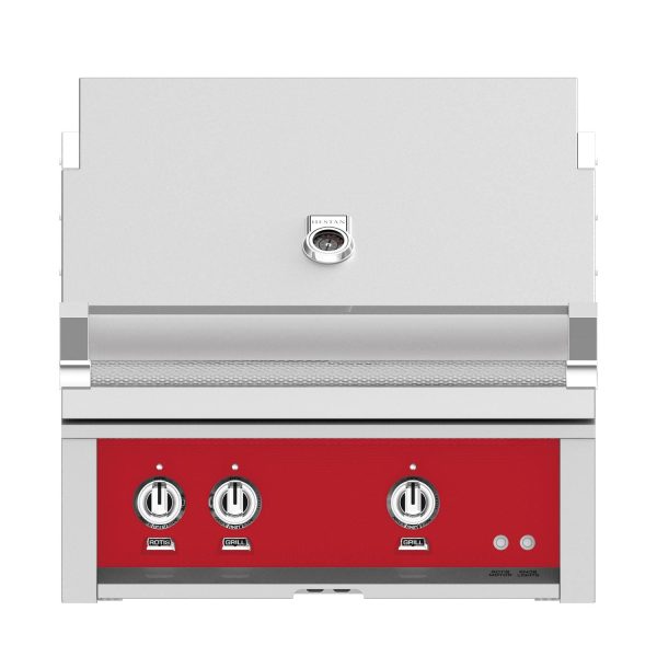 Hestan 30-Inch Built-In Propane Gas Grill W/ Rotisserie - Matador - GABR30-LP-RD