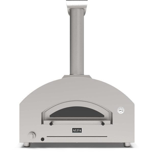 Alfa Futuro 4 Pizze Propane Pizza Oven - White Stone - FXFT-4P-GWS-U
