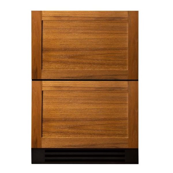 True 24 Inch 5.4 Cu. Ft. Outdoor Refigerator Drawer - Overlay Ready - TUR-24D-OP-C