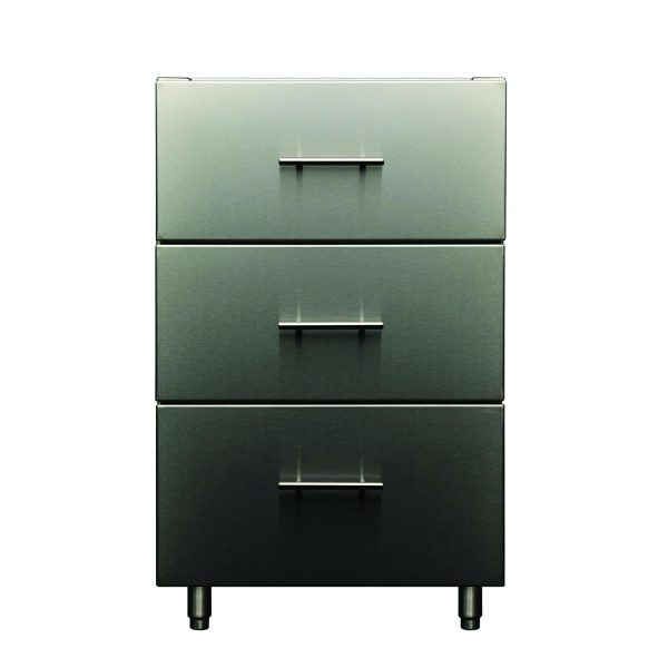 Kalamazoo Signature 21 Inch Cabinet - Three Drawers - Lock - K-3DRW-21L-S4