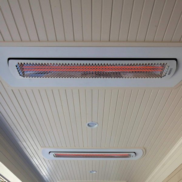 Bromic Ceiling Recess Kit Tungsten Electric 2000W & 4000W - White - BH8180096