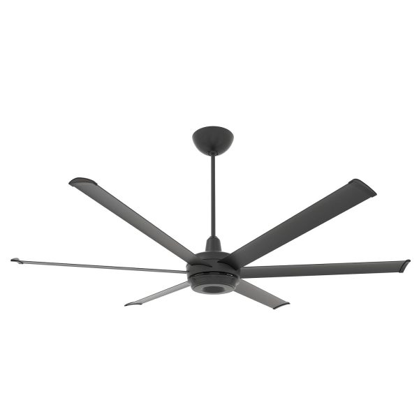 Big Ass Fans 72-Inch es6 Ceiling Fan Kit Universal Mount W/ 20-Inch Ext Tube in Black - MK-ES62-062306A786I20S34