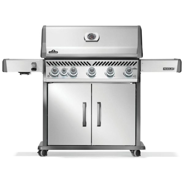 Napoleon Rogue PRO 625 5-Burner Propane Grill w/ Side Burner - RP625SIBPSS-2
