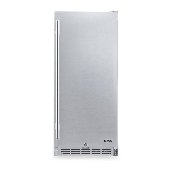 NewAir 15-Inch 3.2 Cu. Ft. Built-in 90 Can Outdoor Beverage Fridge - NOF090SS00