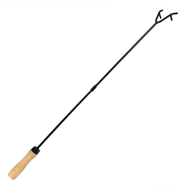 Ultimate Patio 26-Inch Fire Pit Poker w/ Wood Handle