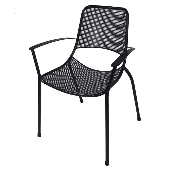 Metro 4 Pc Steel Dining Arm Chair Set By KETTLER