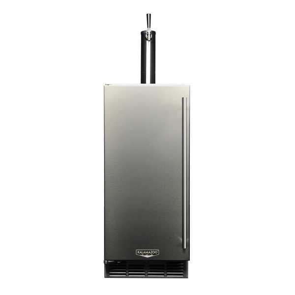 Kalamazoo Signature 15 Inch Refrigerated Keg Tapper - Left Hinge - Lock - 1 Tap - K-HP15TO-4-1LL-S4